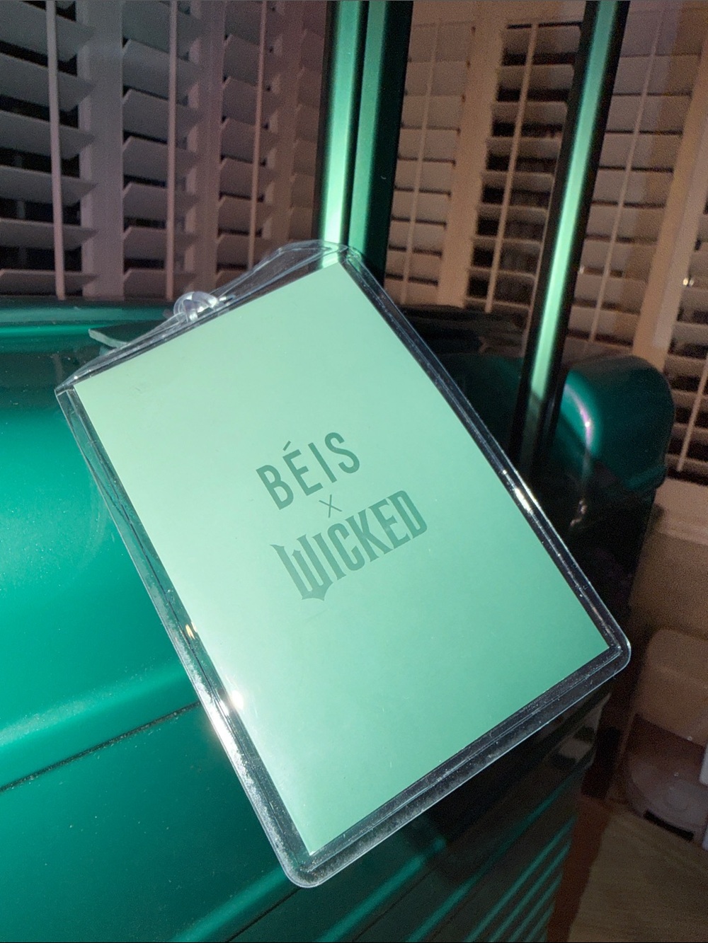NWT BEIS WICKED GREEN Large Check-In Roller 💚💚 - Picture 6 of 8